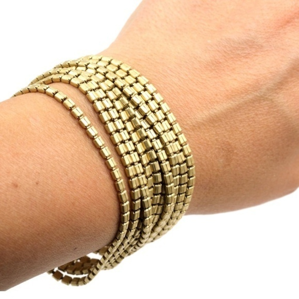 Kiam Family Multi Strand Bracelet - 7.75" Long - Magentic Closure - Picture 1 of 3